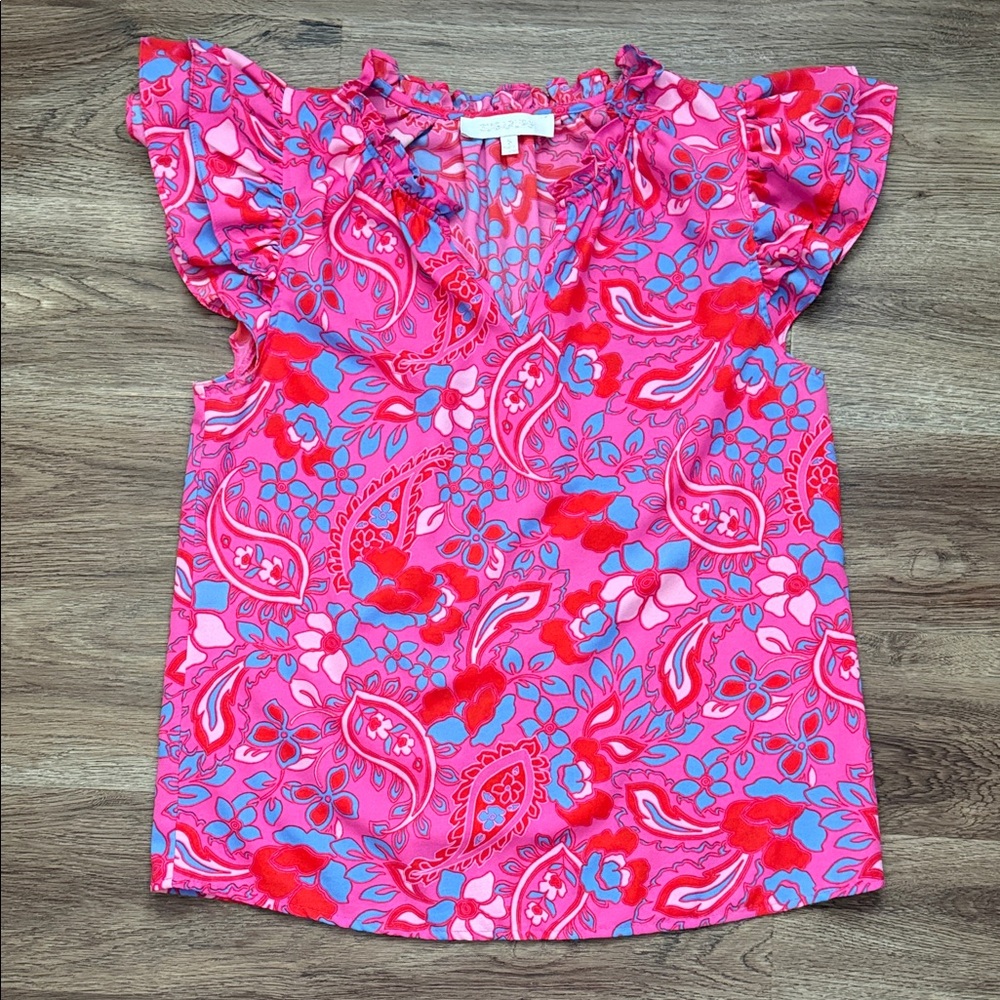 AVARA Floral Pink Women's Top